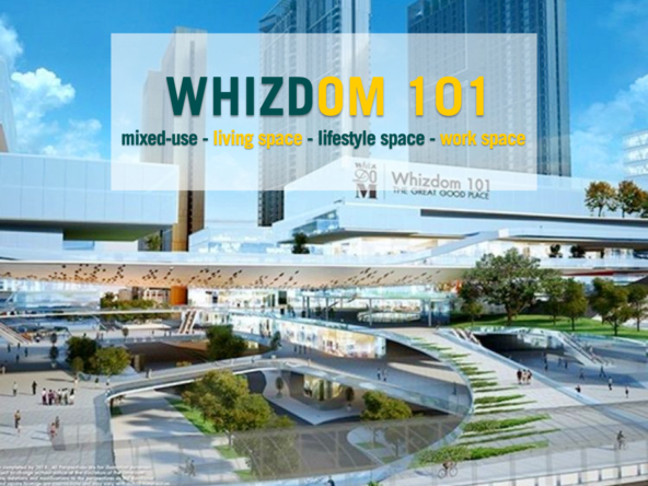 Whizdom 101 โครงการ mixed use คอมมูนิตี้มอลล์และคอนโดมิเนียม 3 อาคาร ติด BTS ปุณณวิถี